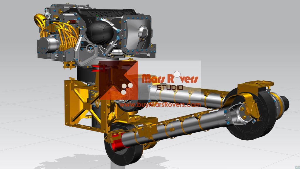 Mars Rover 2020 Perseverance Replica Robotic Arm Turret Drill 6