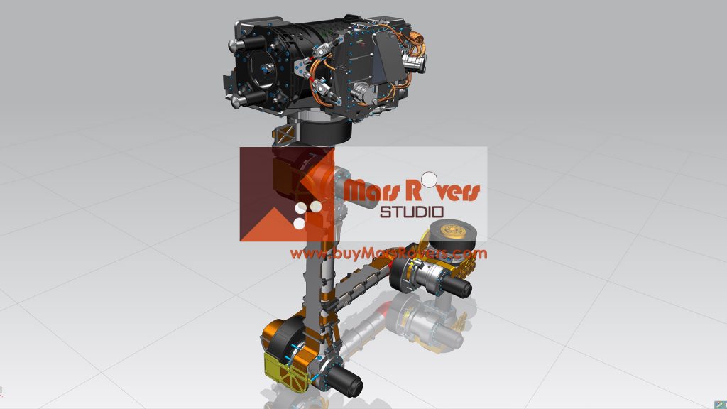 Mars Rover 2020 Perseverance Replica Robotic Arm Turret Drill 3