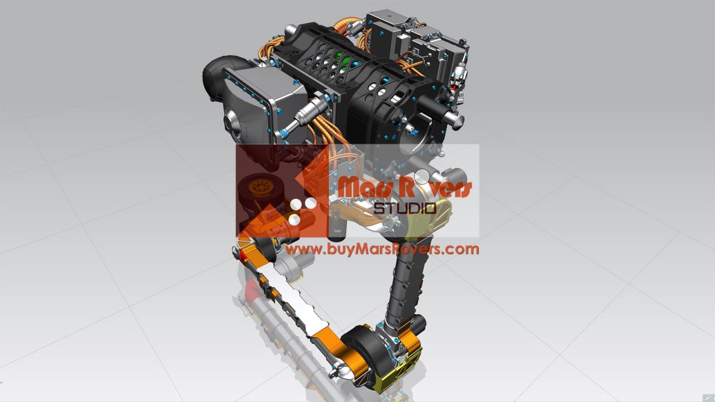 Mars Rover 2020 Perseverance Replica Robotic Arm Turret Drill 1